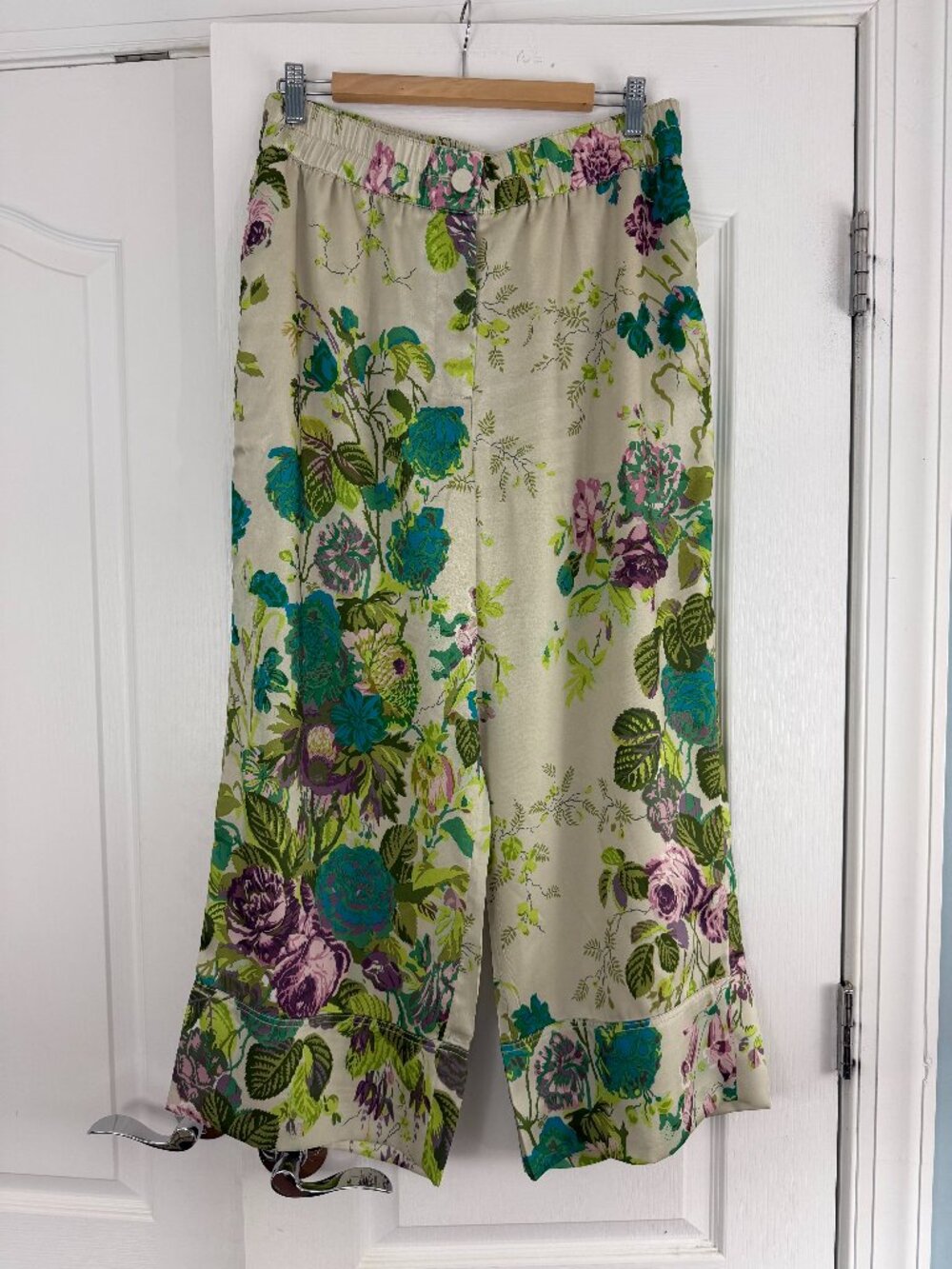 JCrew Collection Size 14 Flower Pattern Pants